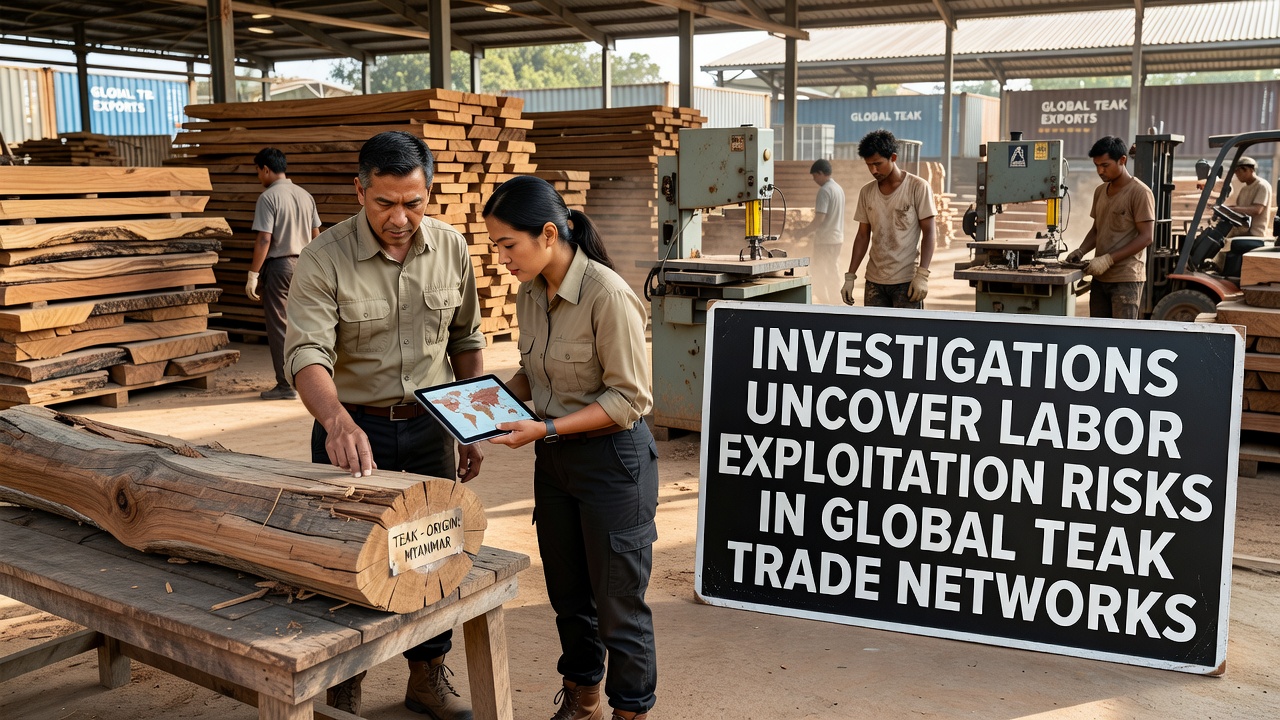 Exploitation Risks Surface in Worldwide Teak Sourcing Investigations